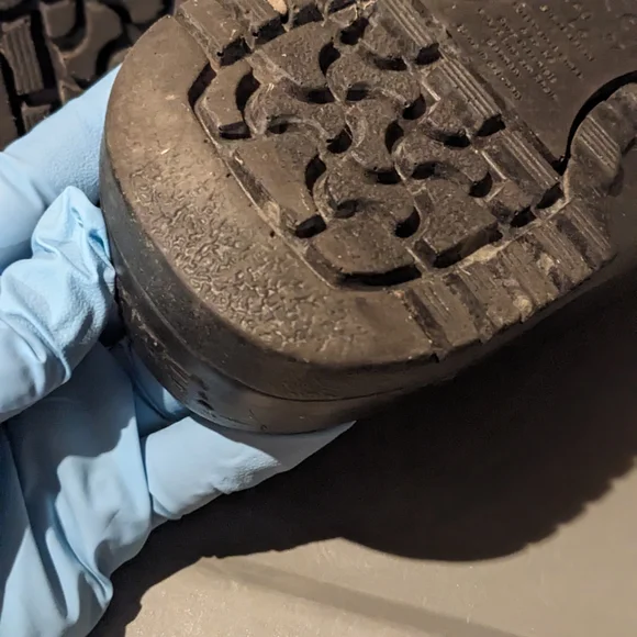 pair of Birkenstock Super-Birkenstock Black Rugged Sole Footwear Size 37 - Picture 2 of 10